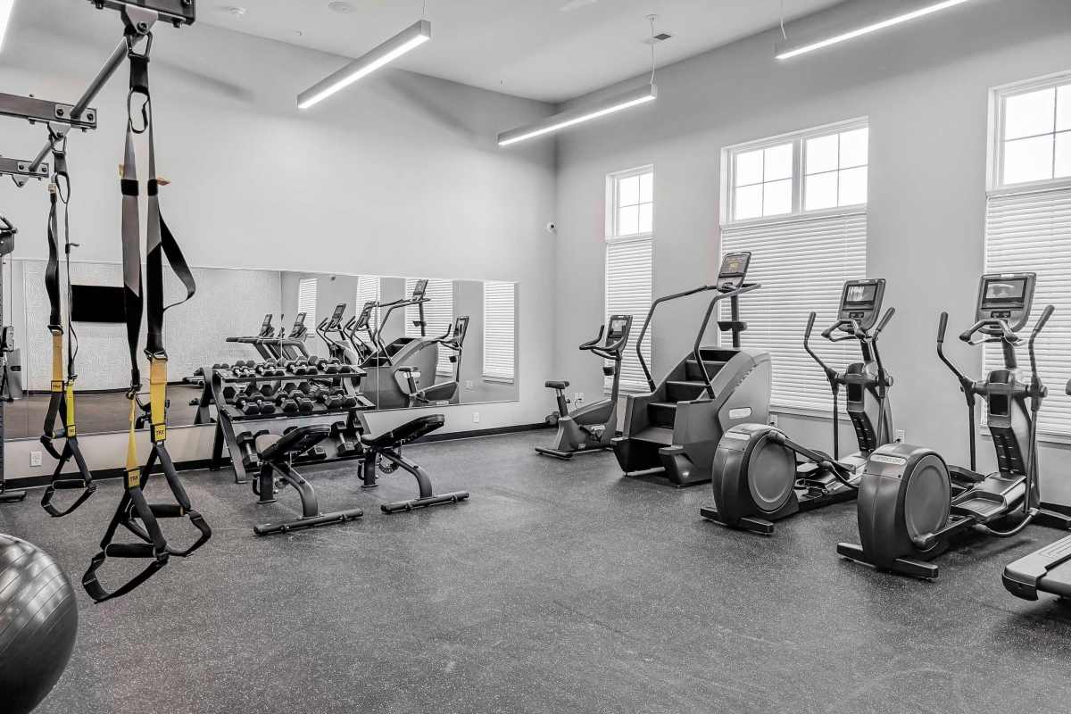 Fitness center Apex at Verona in Verona, Wisconsin