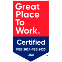 Great Place to Work 2024 through 2025 award won by Sequoia