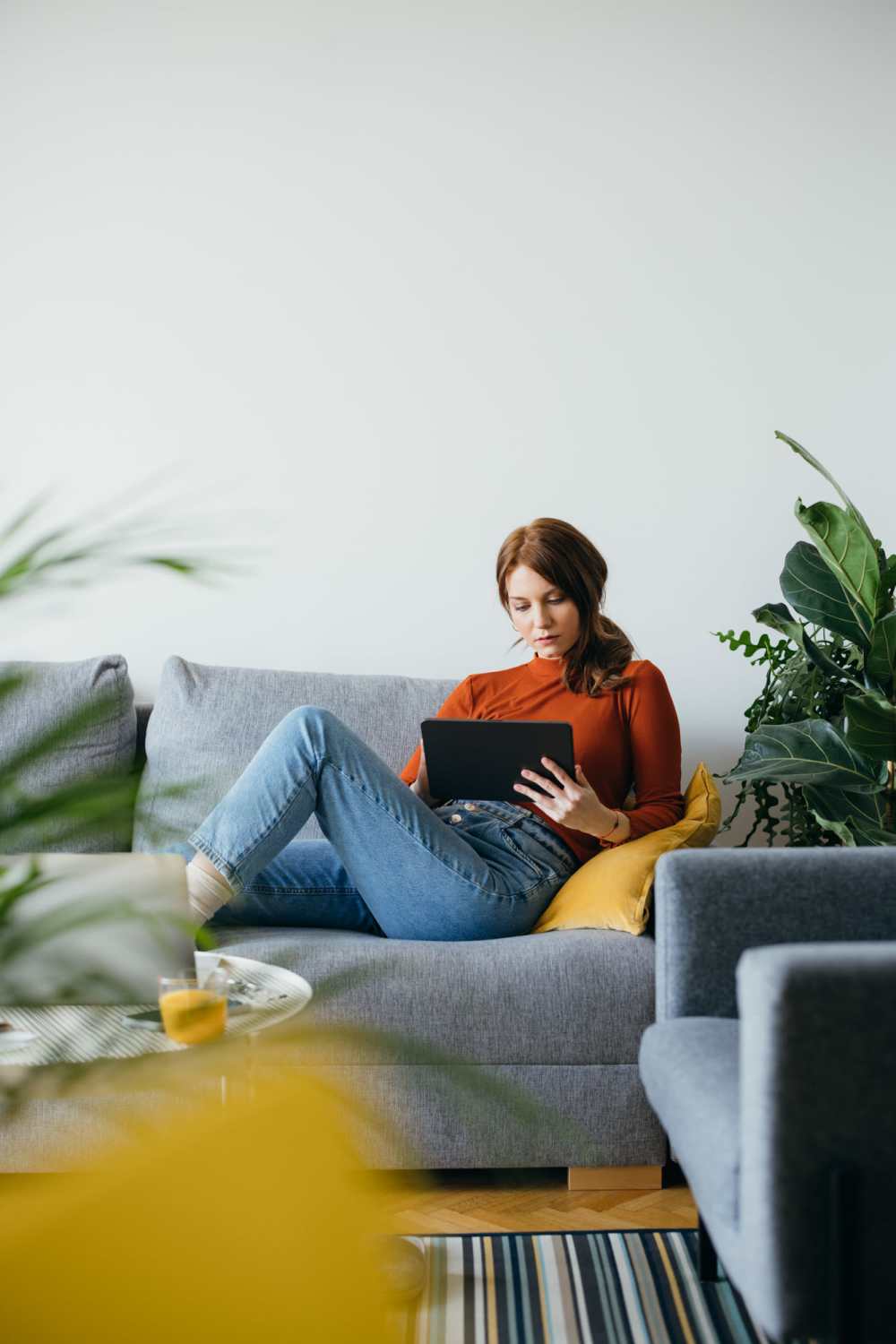 Resident enjoying her time at 300 Optimist Park in Charlotte, North Carolina