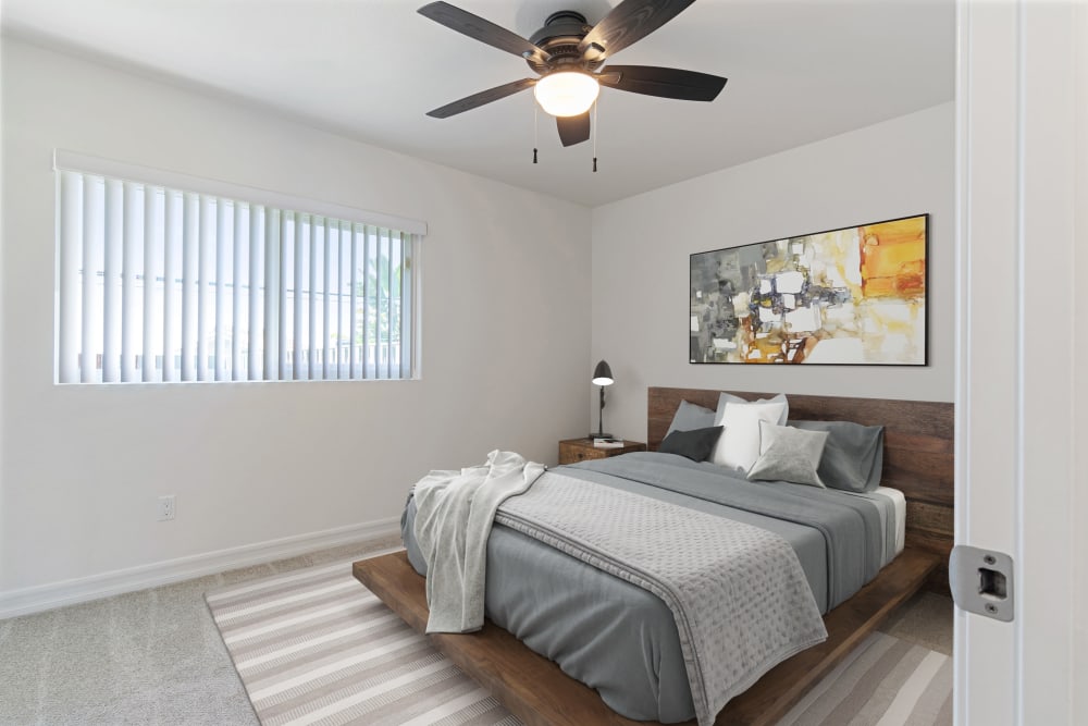 A cozy bedroom at Silver Strand II in Coronado, California