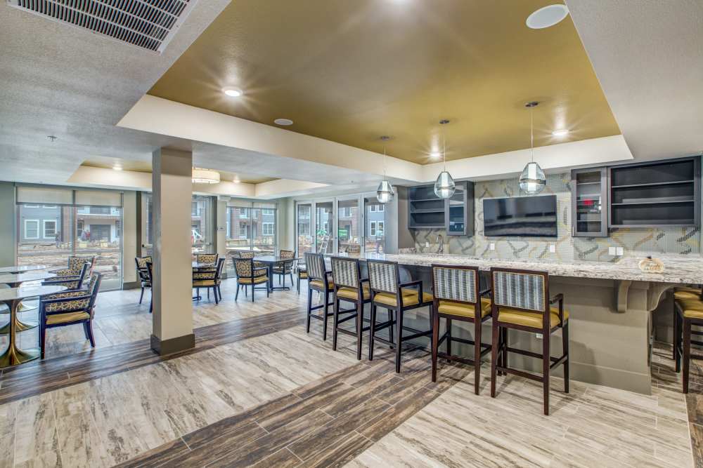 Communal kitchen area Watermere McKinney in Mckinney, Texas