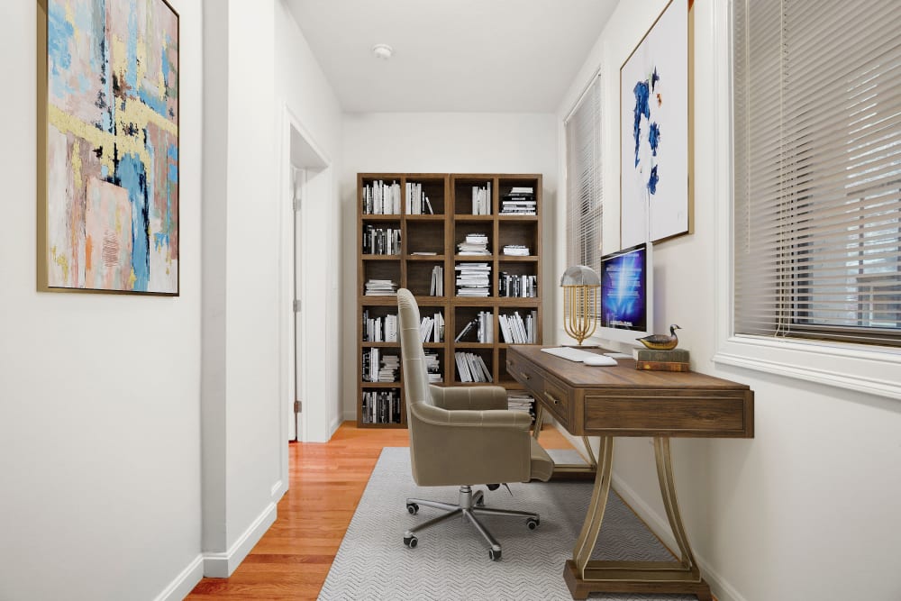 Study area at Atrio Boston in Boston, Massachusetts
