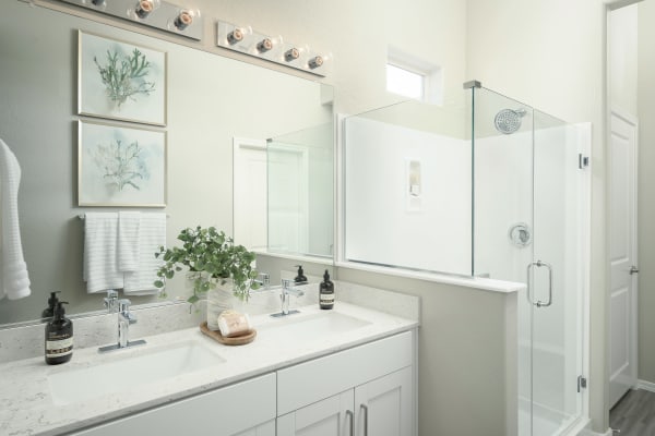 Spacious bathroom at TerraLane at Park McDowell in Phoenix, Arizona