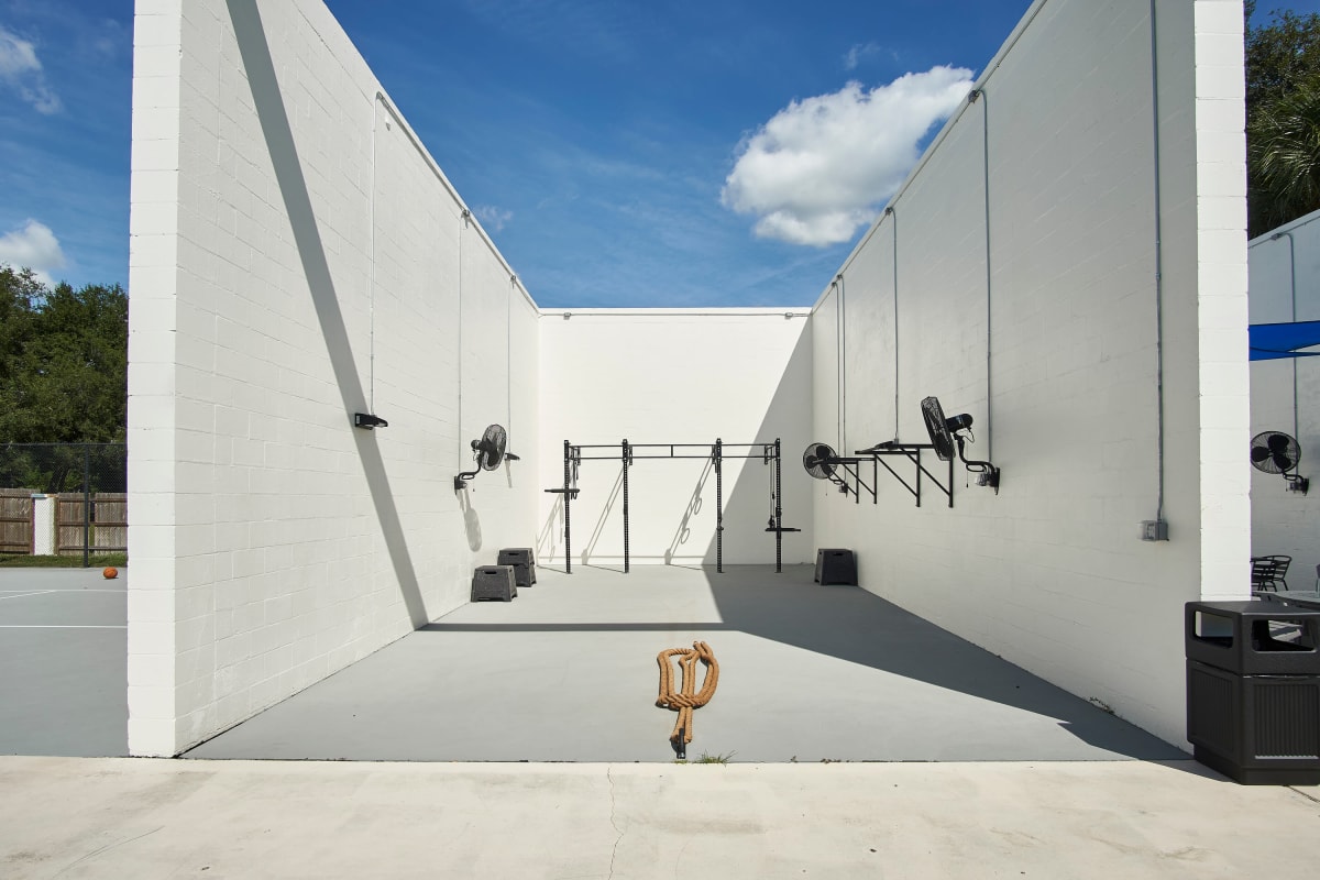 Fitness center at Westwood @60 in Brandon, Florida