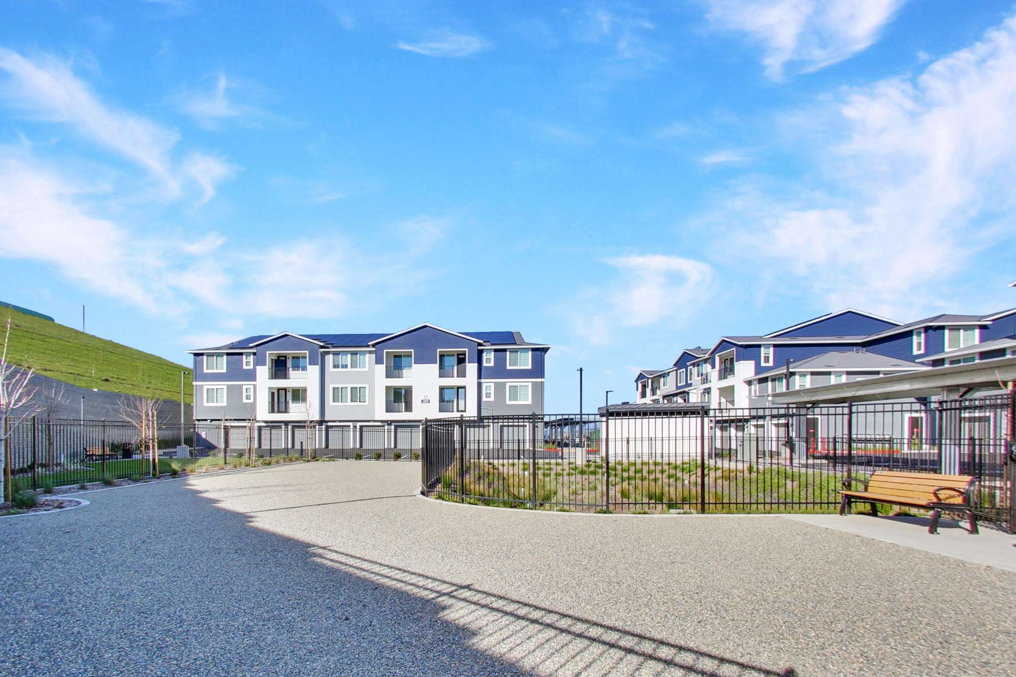 Beautiful Pet Park and Community View at Domaine at Napa Junction in American Canyon, California