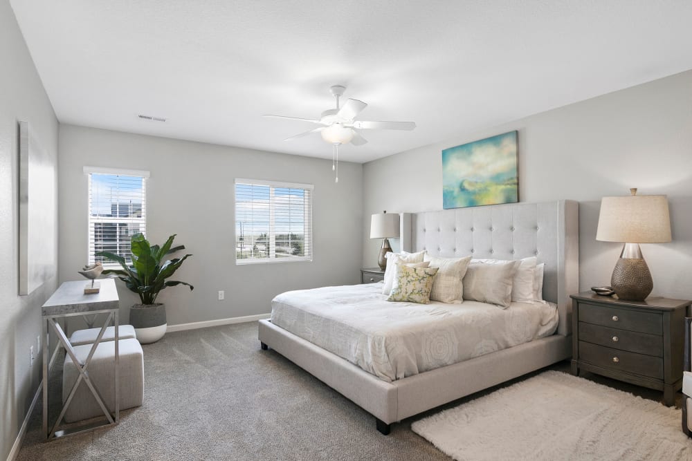 Large and spacious master bedrooms BB Living at Light Farms in Celina, Texas