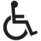 Accessibility icon for Davis Zeller Place in Brazil, Indiana