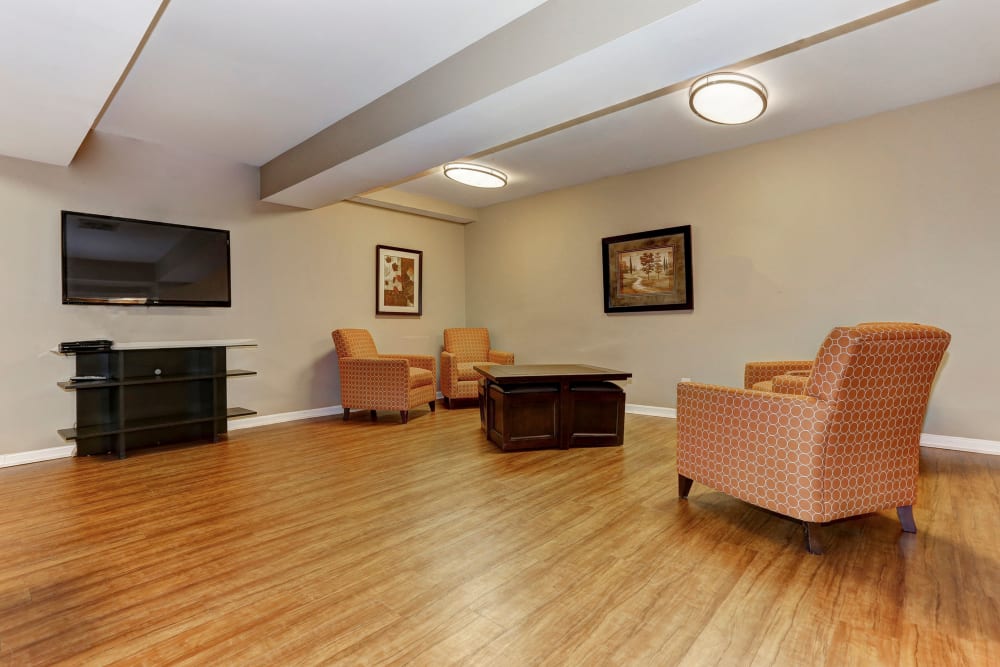 Resident lounge at Olde Forge Townhomes in Perry Hall, Maryland