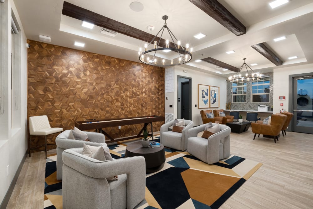 Resident clubhouse at Estia Windrose in Litchfield Park, Arizona