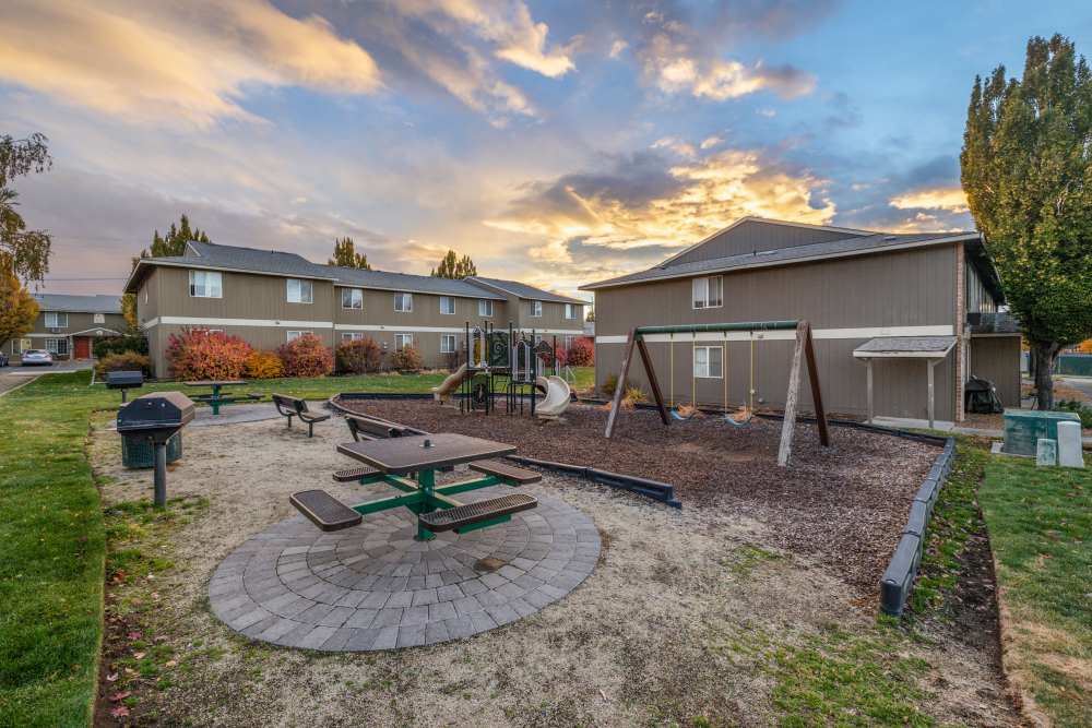 Playground at Cascade Ridge in Madras, Oregon