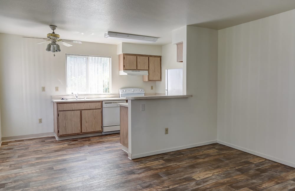 Model kitchen at Addison Place in Crestview, Florida