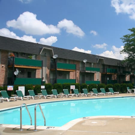 Park Forest's luxury pool