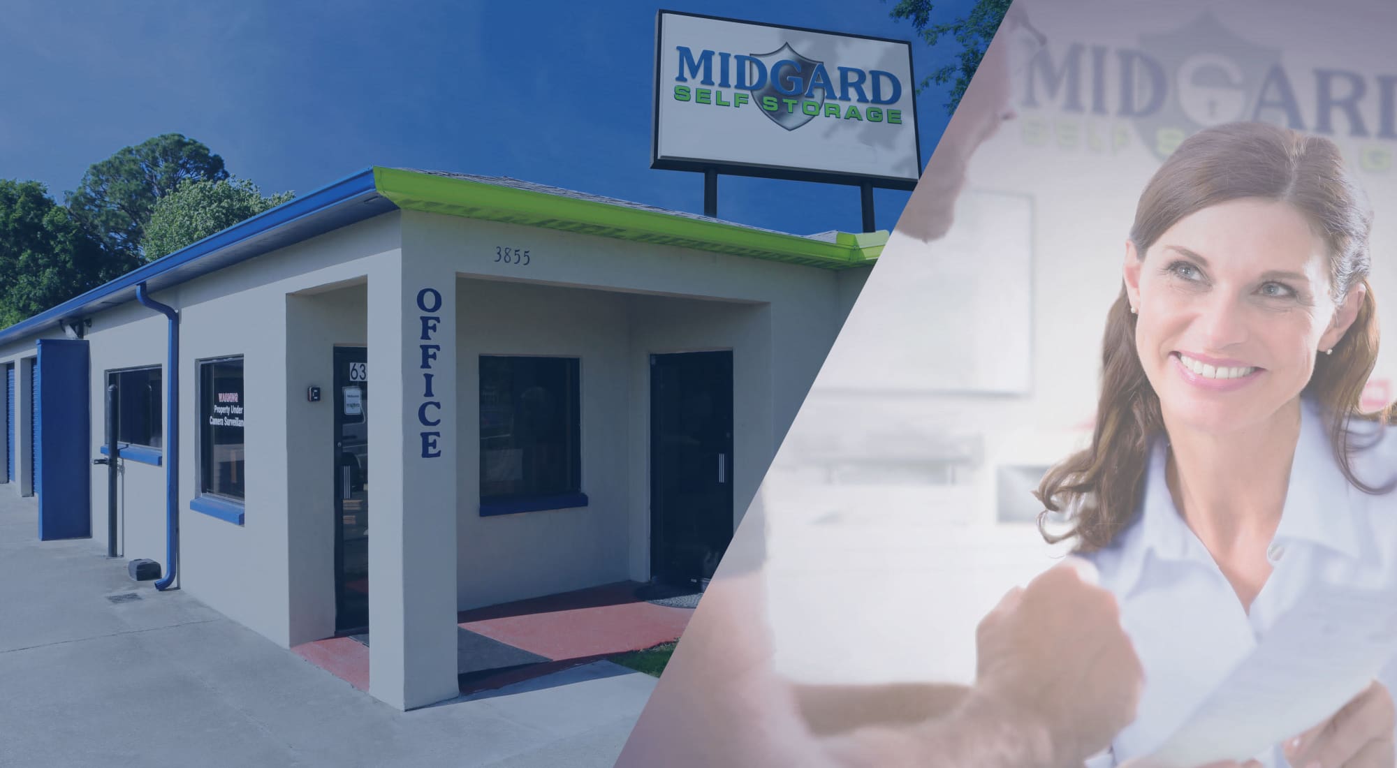 Self storage at Midgard Self Storage in Cocoa, Florida