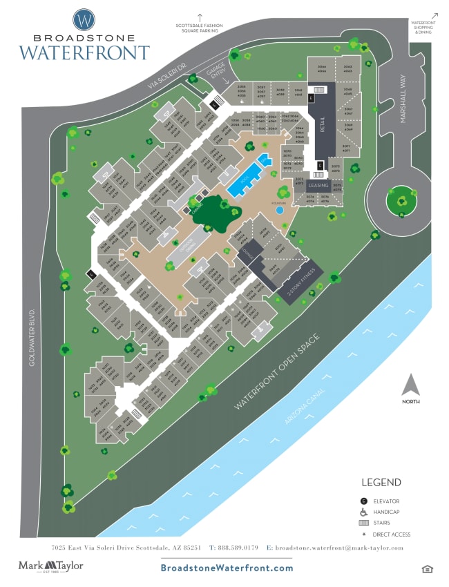 Broadstone Waterfront site plan
