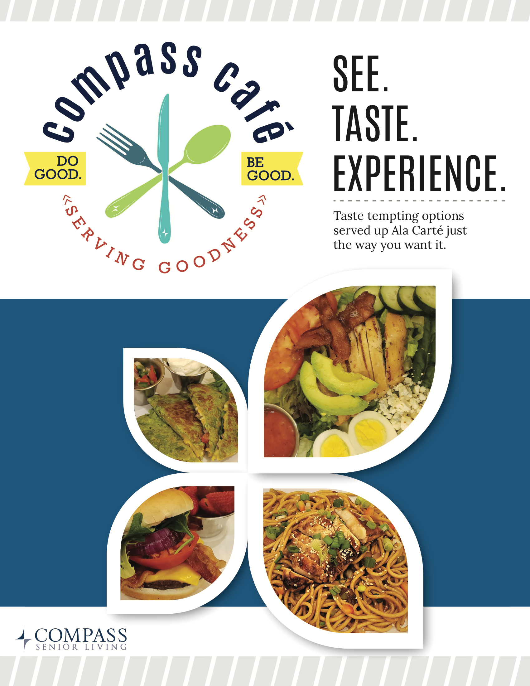 Dining Flyer at Aspen Valley Senior Living