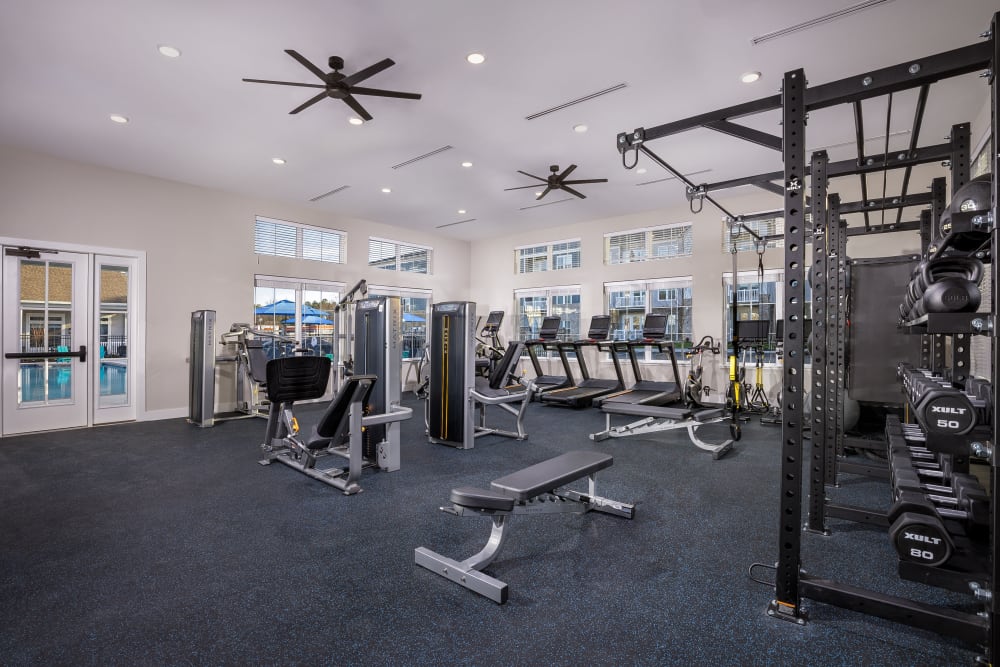 Fitness Center  at The Compass at Springdale Park in Richmond, Virginia