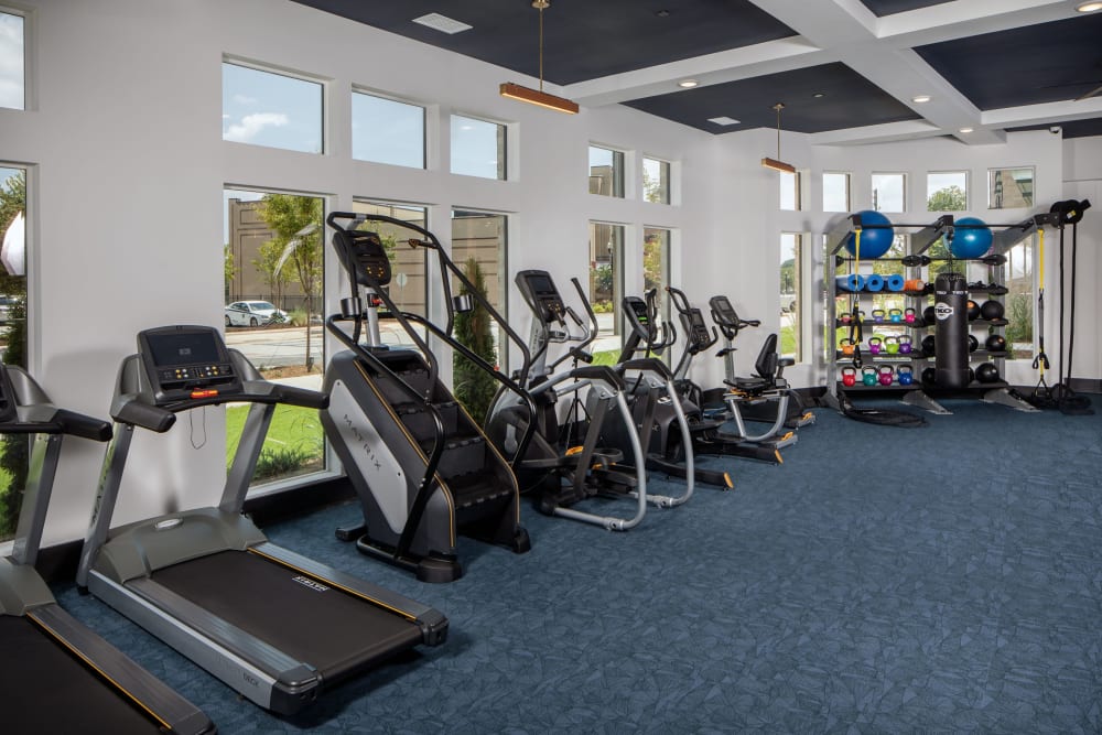 Enjoy apartments with a gym at The Local | Apartments in Sugar Hill, Georgia