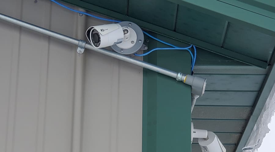 Security cameras at KO Storage of Alexandria - North in Alexandria, Minnesota