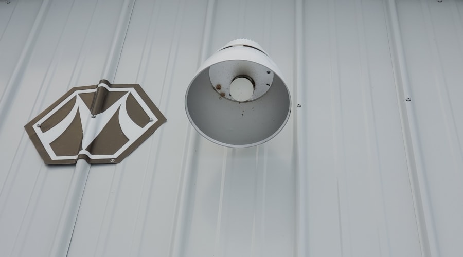Bright outdoor lighting at KO Storage in Alexandria, Minnesota