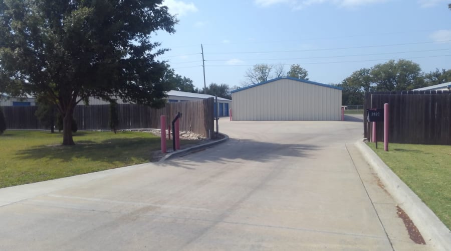 The entrance to KO Storage in Salina, Kansas