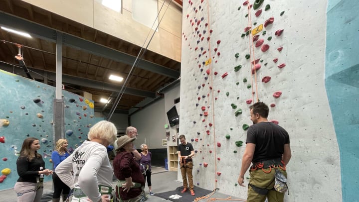 Scaling New Heights: The Palisades at Broadmoor Park Residents Go Rock-Climbing