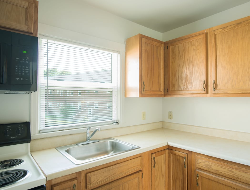 Kitchen room at Netherlands Village in Schenectady