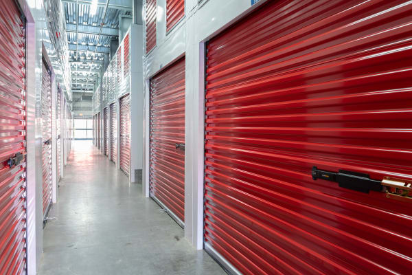 Indoor storage units at Trojan Storage of Commerce in Commerce, CA