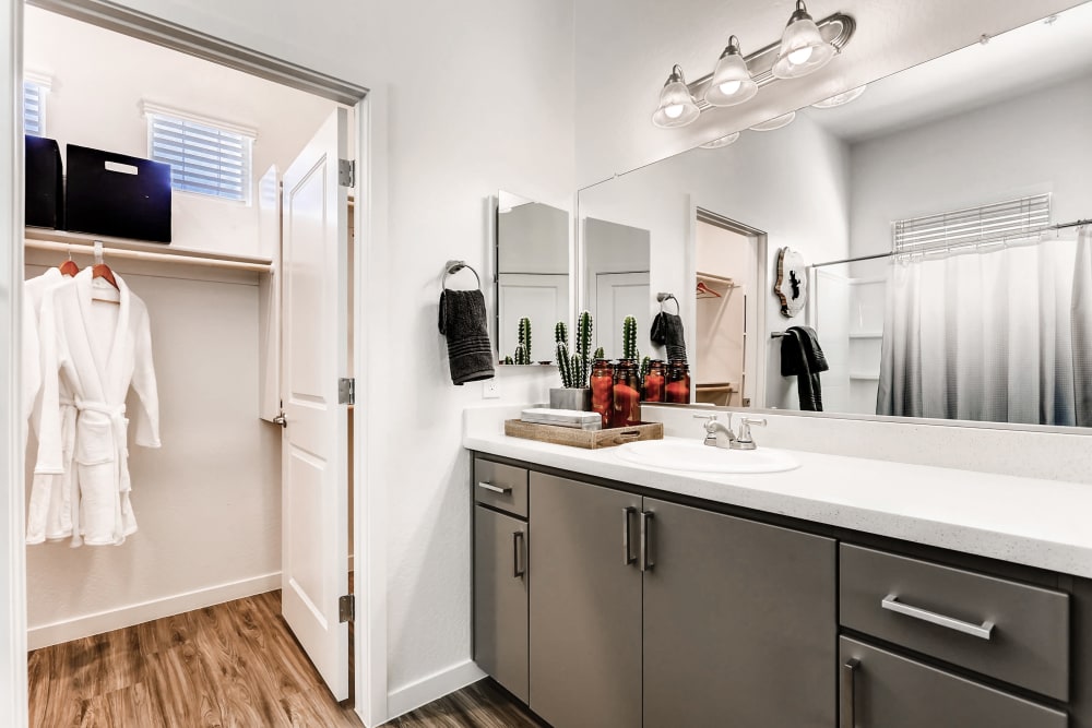 Large bathroom and closet at Avilla Camelback Ranch in Phoenix AZ