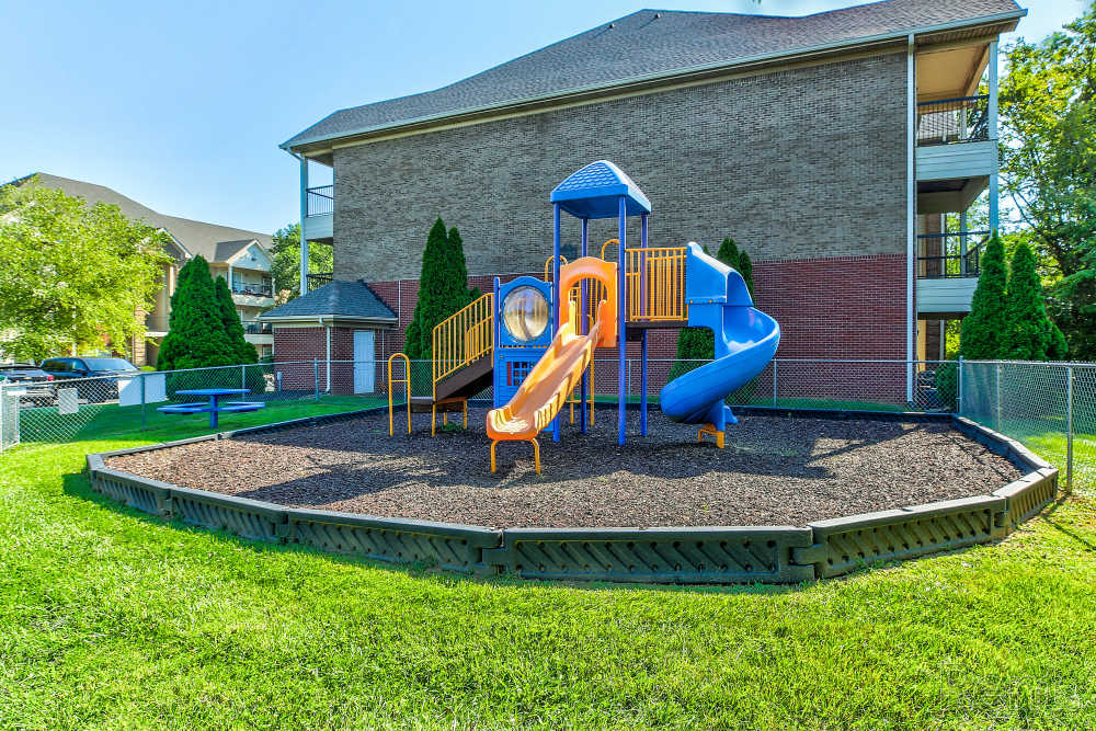 playground at Blankenbaker Crossings in Louisville, Kentucky