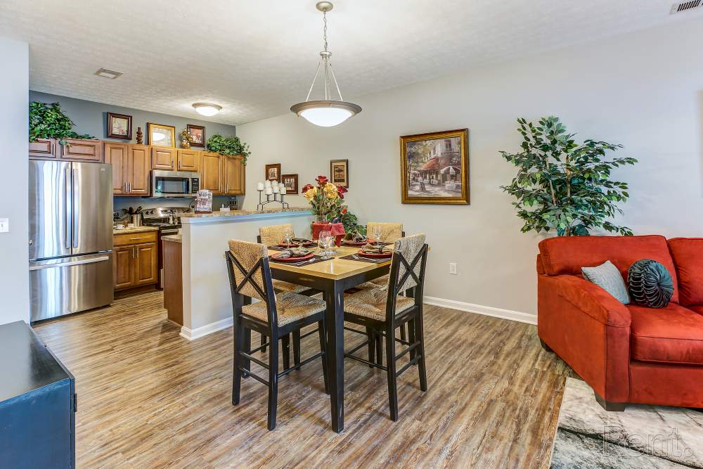 kitchen with maple cabinets and stainless steel appliances