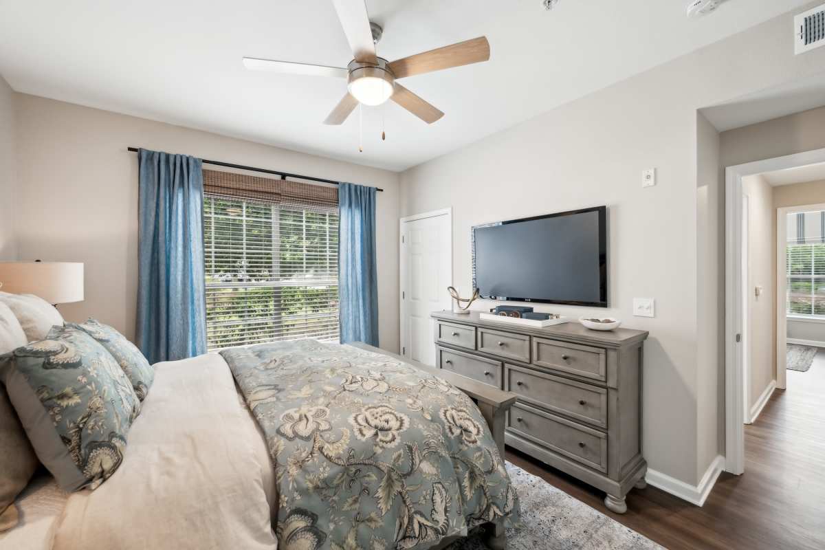 Bedroom at Preserve at Legacy Park in Lawrenceville, Georgia