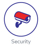 Security icon for Devon Self Storage in Palm Springs, California