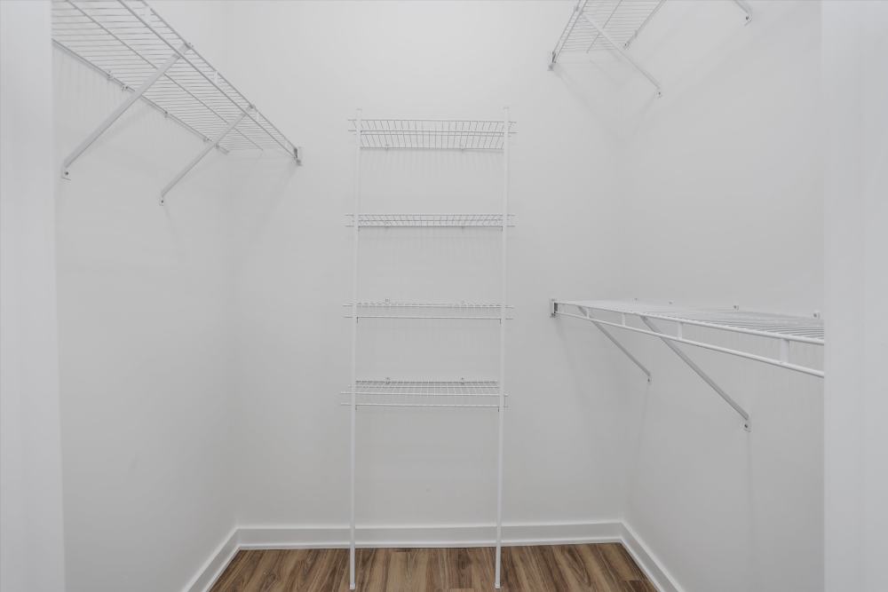 Large closet at Innova in Novi, Michigan