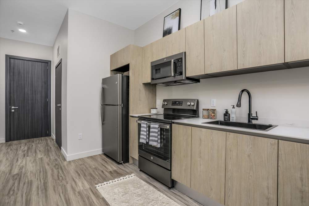 Modern Kitchen at Trio in Rochester Hills, Michigan