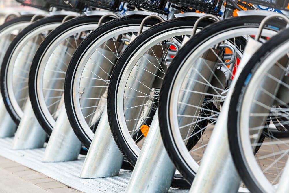 Bike Storage at Providence Trail in Mt Juliet, Tennessee