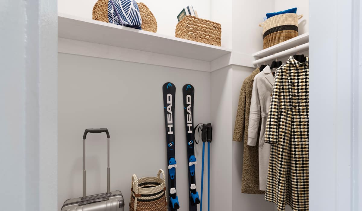 Storage closet at Landmark at Gayton Apartments in Richmond, Virginia