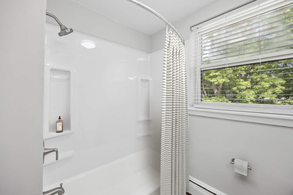 Shower at Eagle Rock Apartments at West Hartford in West Hartford, Connecticut