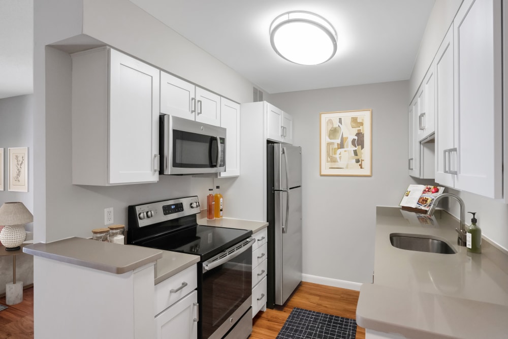 Kitchen at Bay Ridge at Nashua Apartments in Nashua, NH