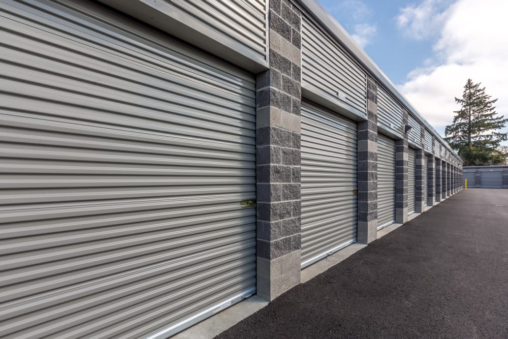 Indoor units at Mt. Hood Self Storage in Woodburn, Oregon.