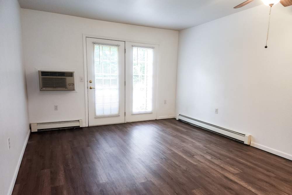 View of unfurnished bedroom at Bramblewood in New Haven, Michigan