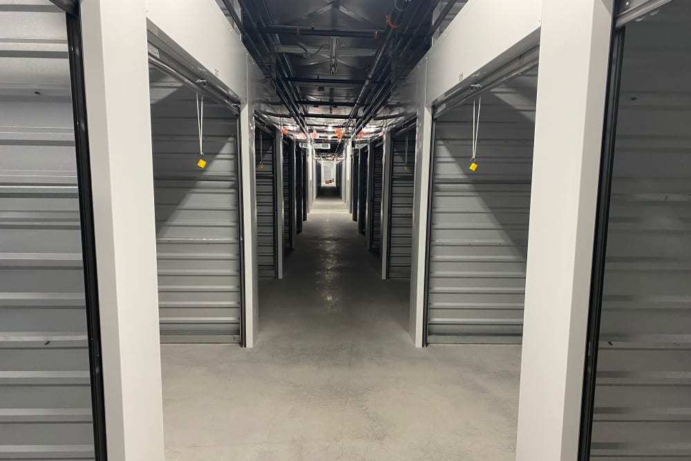 Indoor storage units at StorageOne at Fremont & Boulder Hwy in Las Vegas, NV