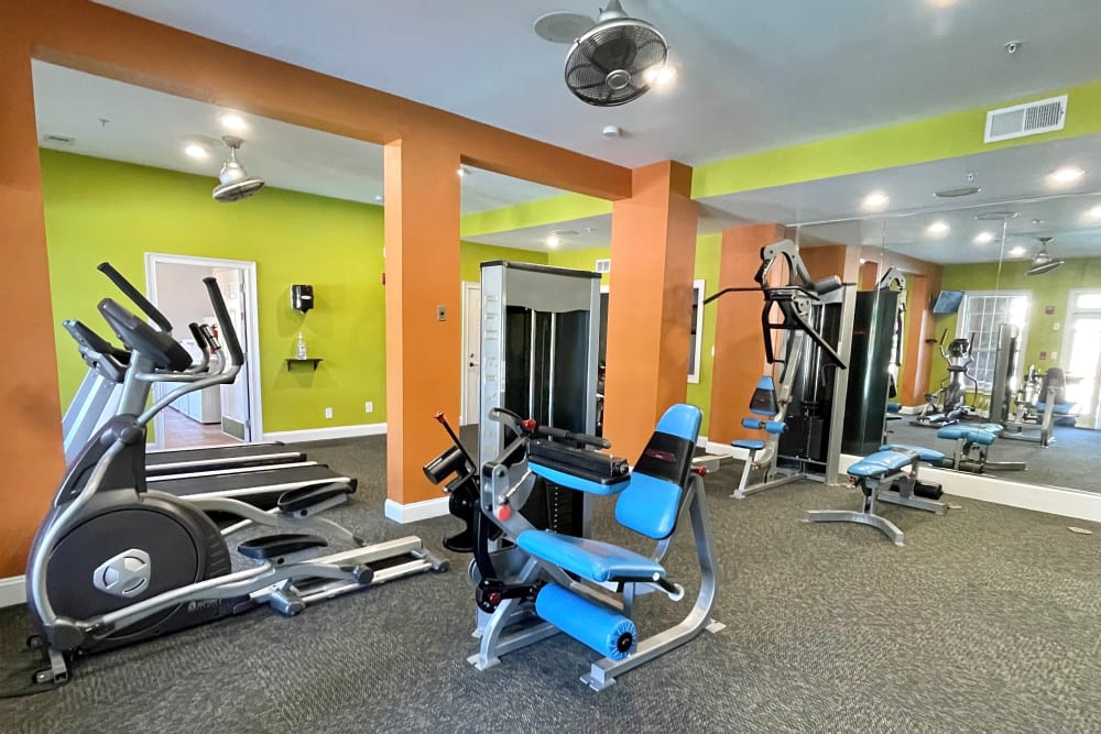Enjoy apartments with a gym at The Abbey at Eagles Landing in Stockbridge, Georgia