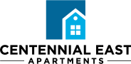 Logo for Centennial East Apartments in Englewood, Colorado