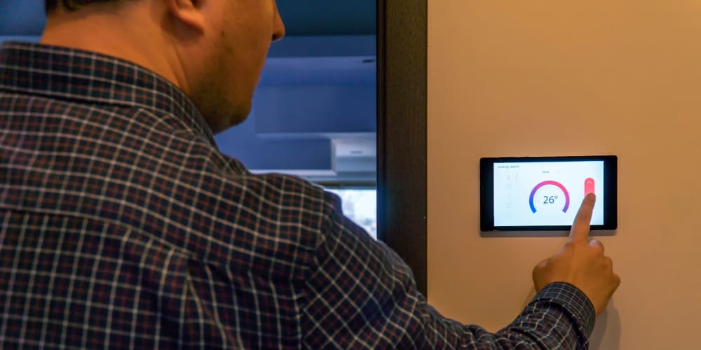 Indoor climate controlled units at The Storage Place in Mesquite, Texas