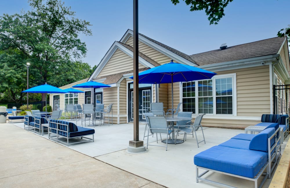 Outdoor lounge in Downingtown, Pennsylvania