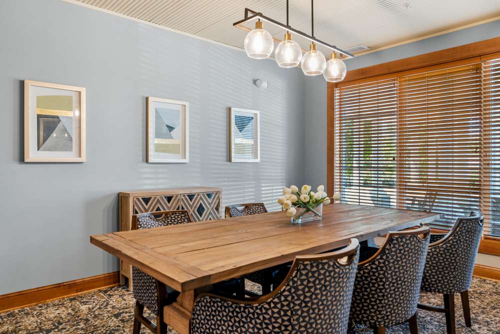 Private dining room at Amira Choice Roseville in Roseville, Minnesota