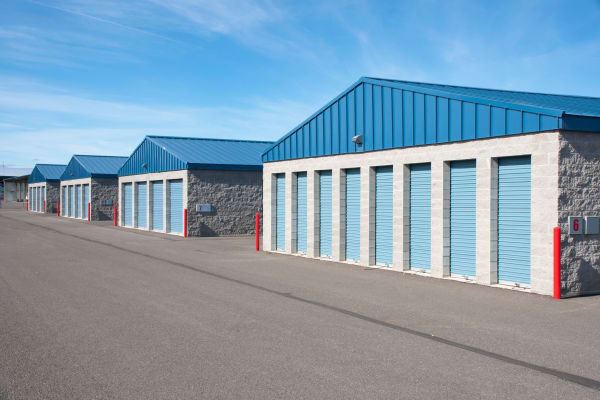 Exterior units at Storage OK in Tulsa, Oklahoma. 