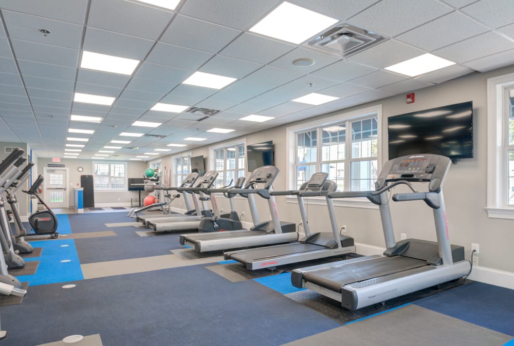Fitness center at Stonegate at Devon Apartments in Devon, Pennsylvania