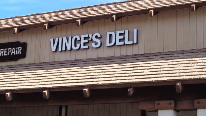 Vince’s Deli (Pasadena, CA) Sign