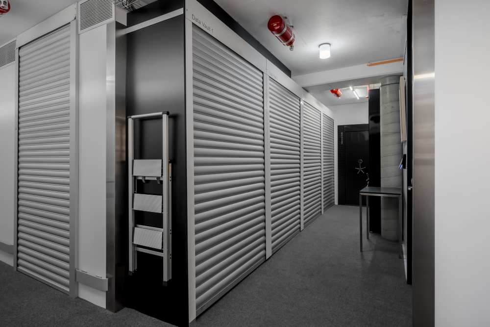 Large Data Vault at Hollywood Vaults in Los Angeles, California